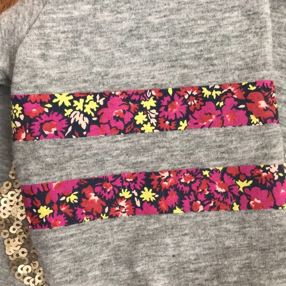 GapKids Gray Tee with “86” Sequin Graphic